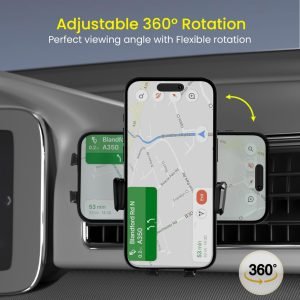 Portronics Clamp Z Car Phone Holder